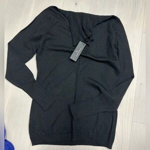 Worthington Black Cowl Turtle Neck Sweater